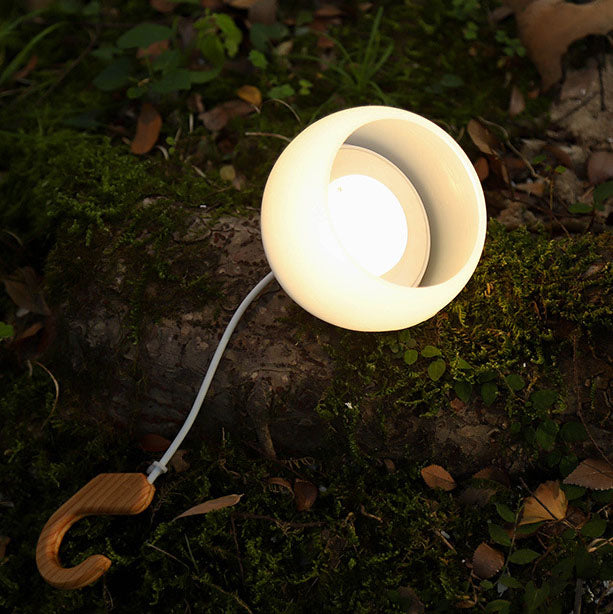 Draagbare USB LED Buitenlamp – Hanglamp met Haak en 12 Uur Brandtijd