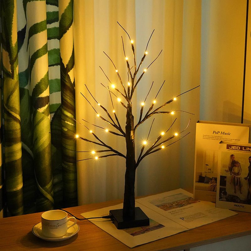 Halloween Pompoen Nachtlamp | Decoratieve Feestverlichting Met 24 Lichtpunten
