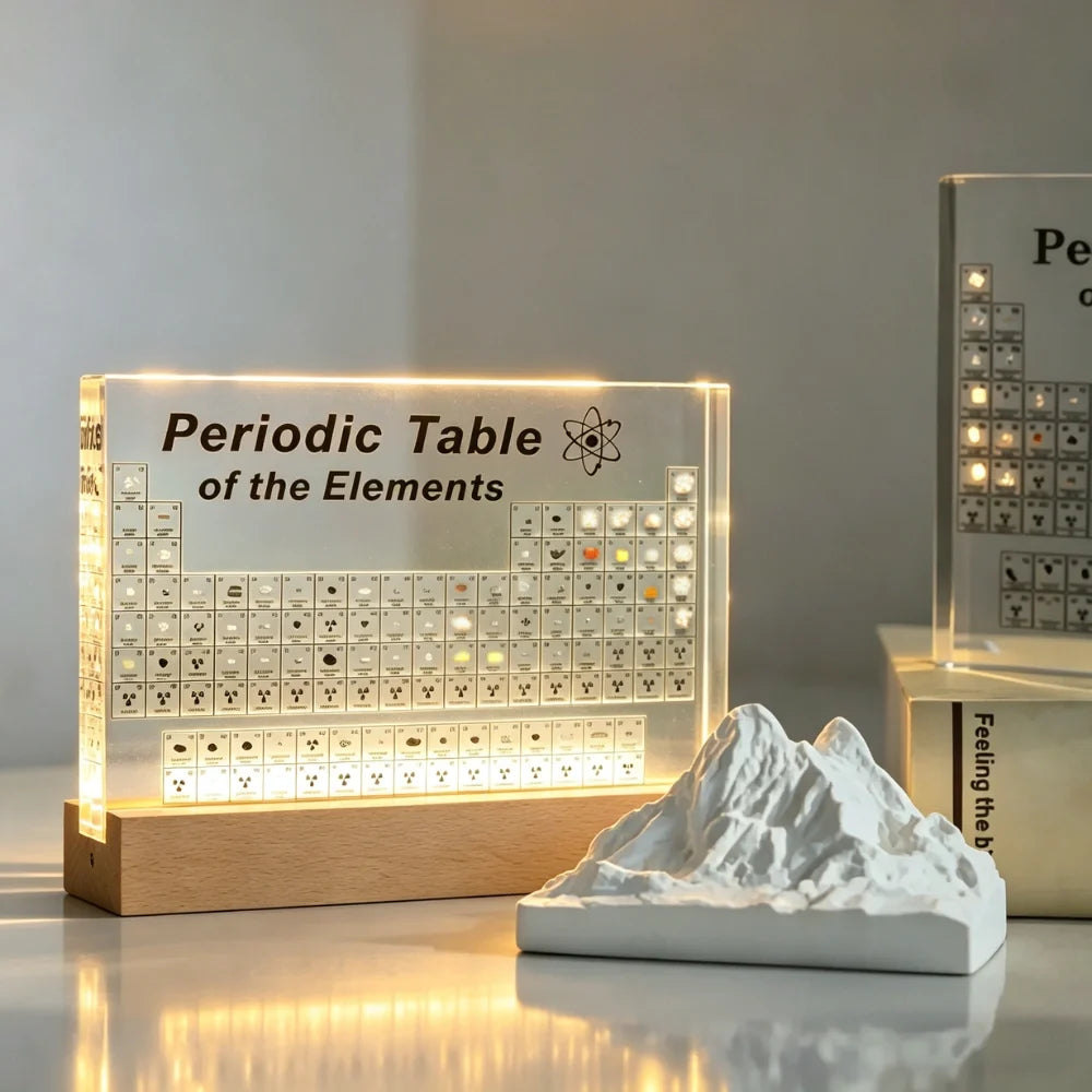 Periodic Table With Real Elements | 83 Element Samples With LED