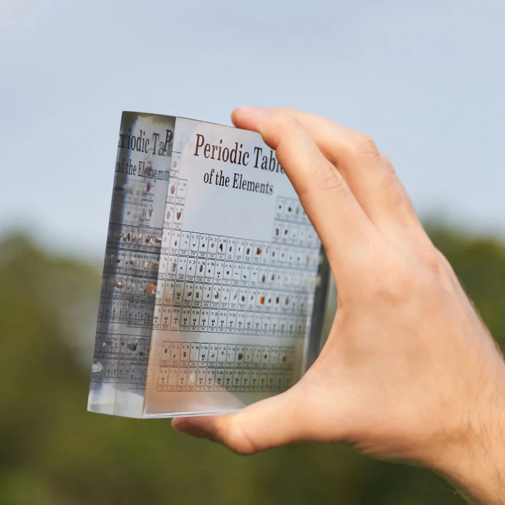 Periodic Table With Real Elements | 83 Element Samples With LED