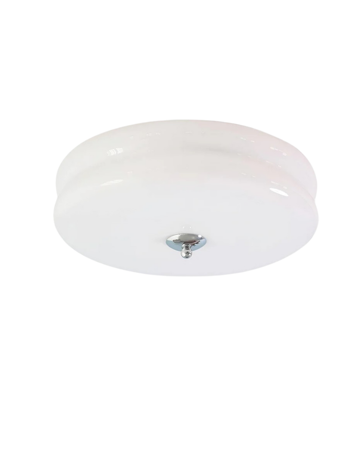 Minimalistische Vintage Plafondlamp Van Kunstglas | Elegante Lamp
