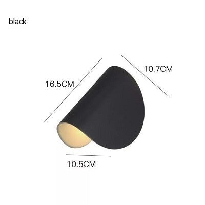 Scandinavische Moderne Wandlamp | Dimbare LED-Lamp 4,5W