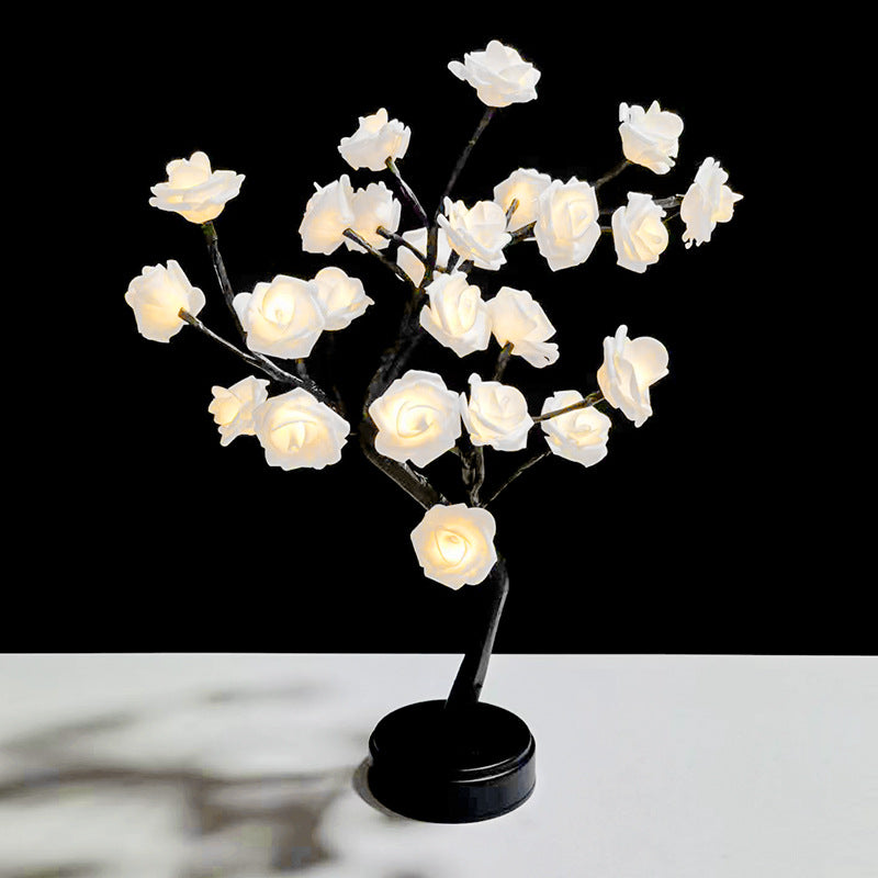 LED Rozenboom Lamp | Decoratieve Bloemenlamp Met Aanraakbediening