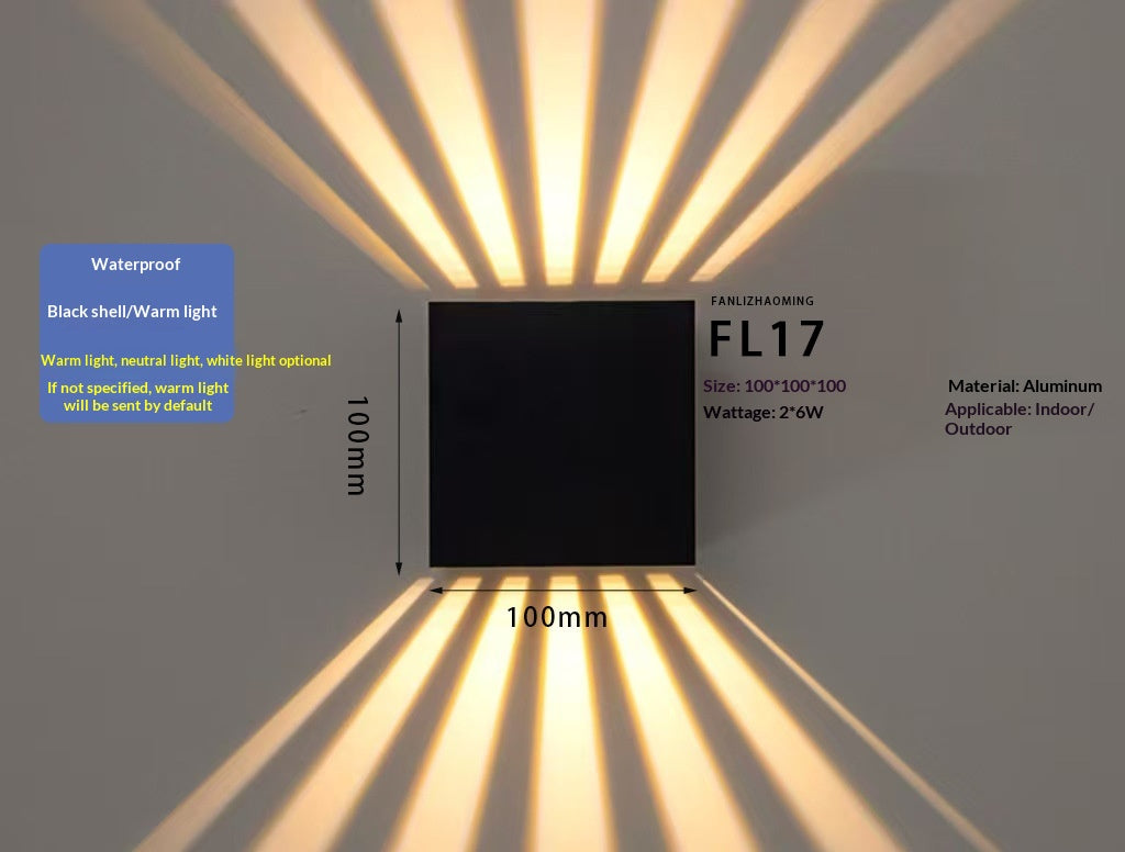 Moderne Waterdichte Buitenwandlamp | IP65 LED Wandlamp