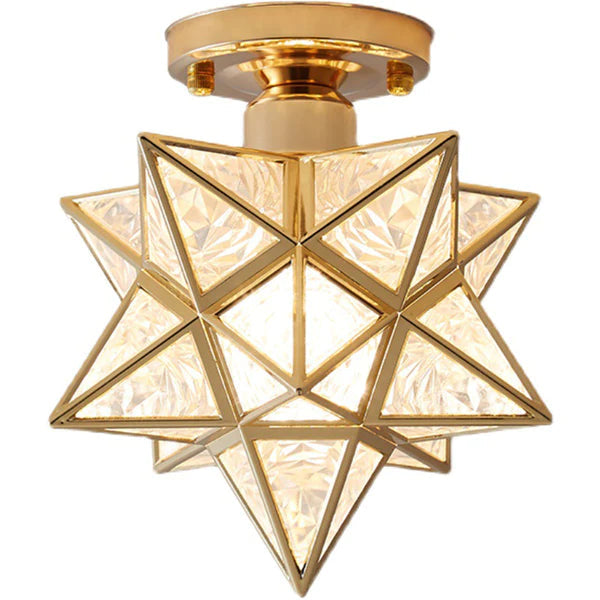 Ovo – Elegant Stjerneformet Loftlampe
