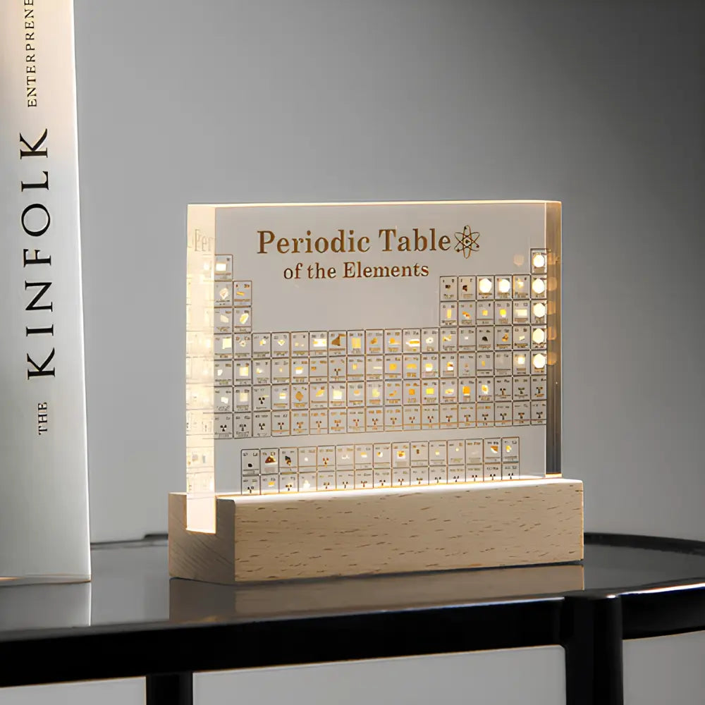 Periodic Table With Real Elements | 83 Element Samples With LED