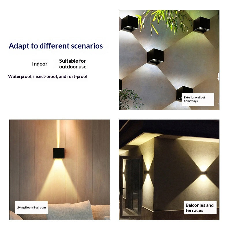 Moderne Waterdichte Buitenwandlamp | IP65 LED Wandlamp