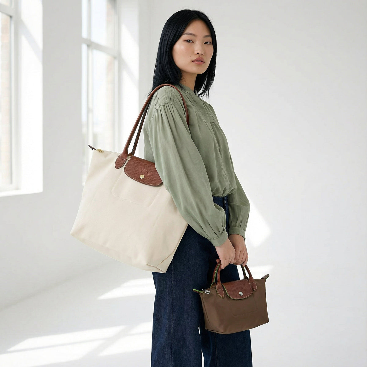 Le Pliage Grote Tote Bag | Lichtgewicht Tas Van Gerecycled Nylon