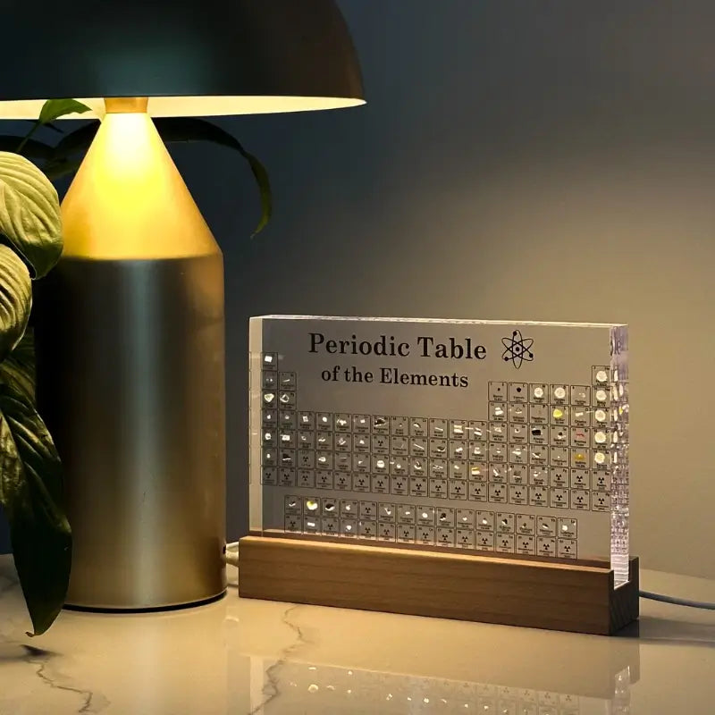 Periodic Table With Real Elements | 83 Element Samples With LED