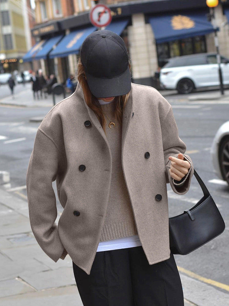 Trendy Tussenjas Voor Dames | Jas Met Knoopsluiting