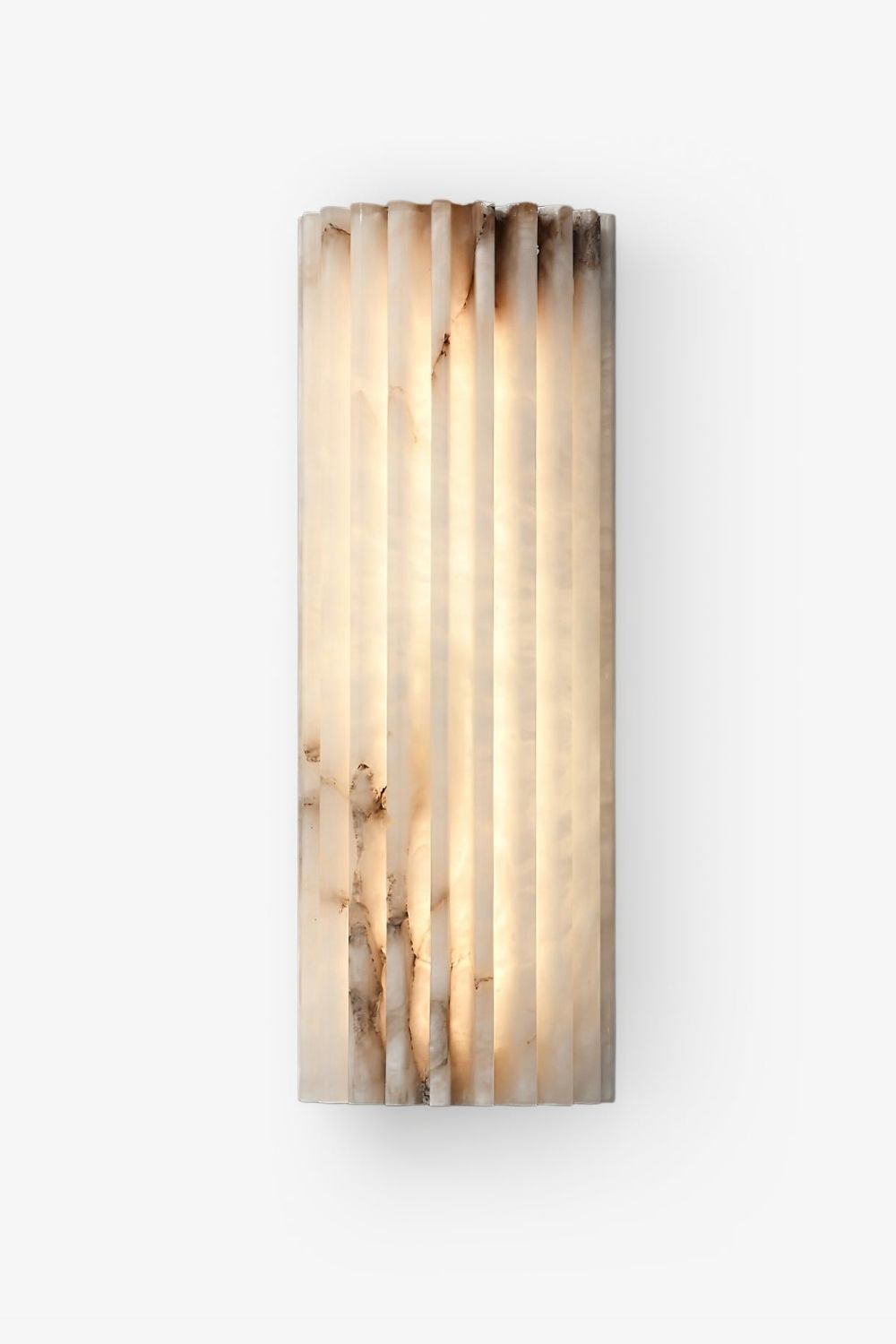 Alvia Alabasten Wandlamp | Natuursteen LED Wandlamp