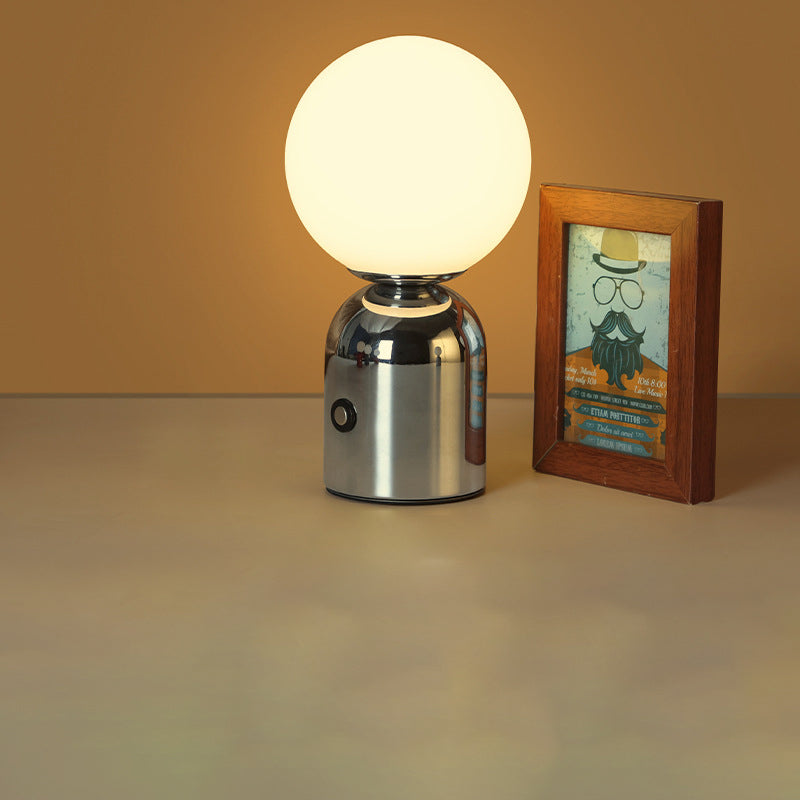 Minimalistische LED Tafellamp – Plug-in, 2 W met Acryl Kap