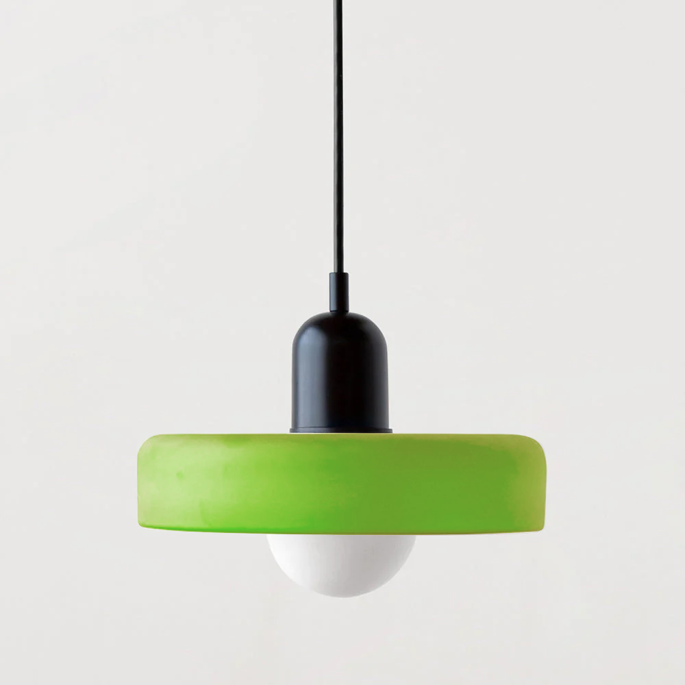 Scandinavische Glazen Hanglamp | Bauhaus Ringlamp G9