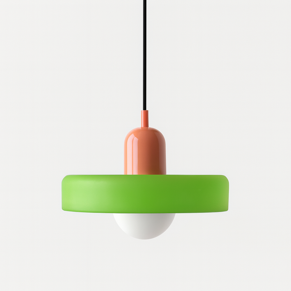 Scandinavische Glazen Hanglamp | Bauhaus Ringlamp G9