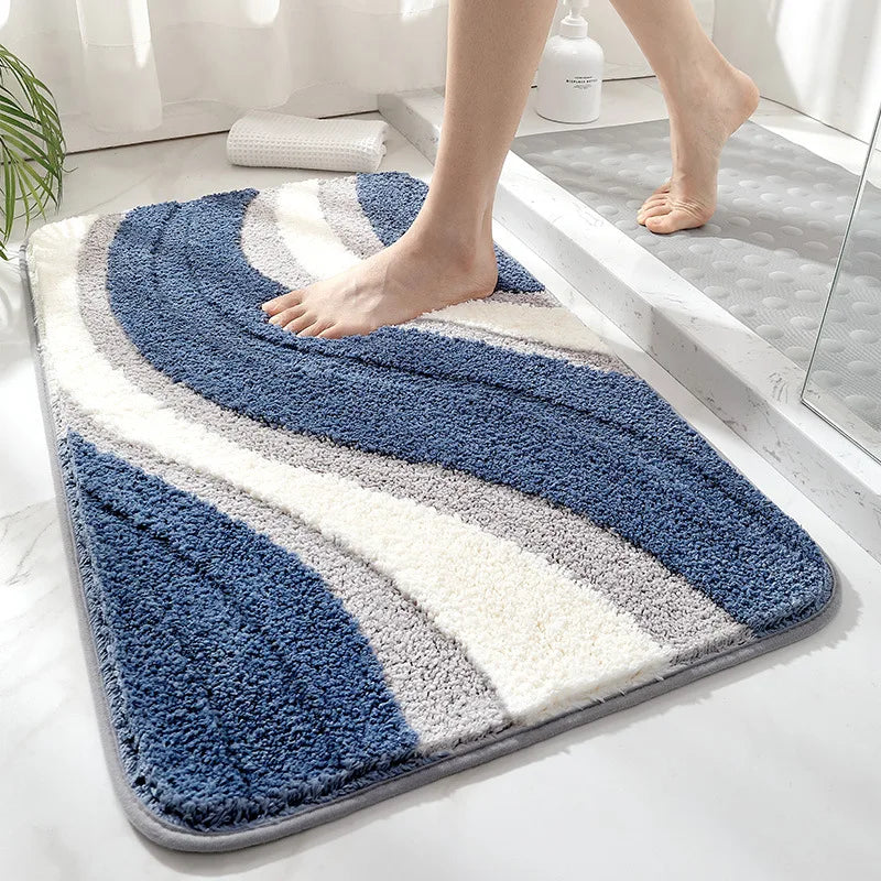 Organisch Geweven Zachte Badmat | Absorberend & Antislip