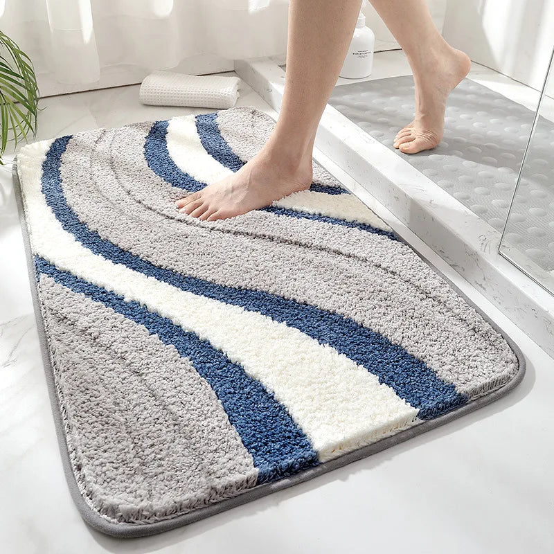 Organisch Geweven Zachte Badmat | Absorberend & Antislip