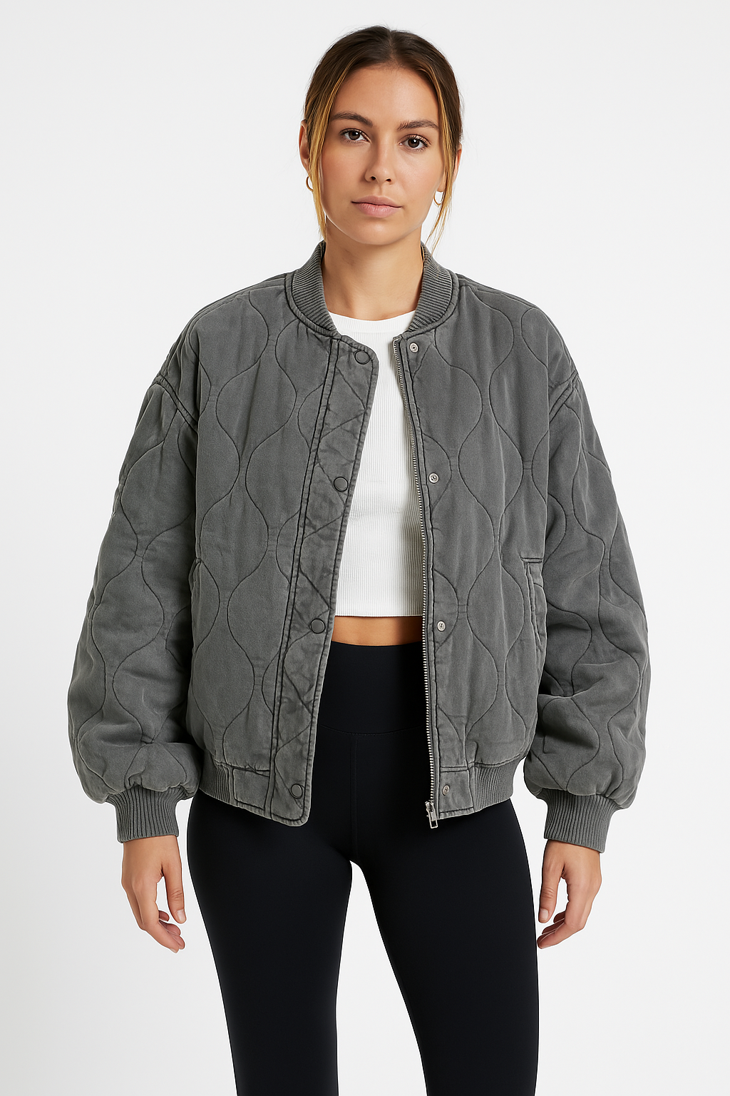 Dames Oversized Bomberjack | Casual Tussenjas Voor Voorjaar & Najaar