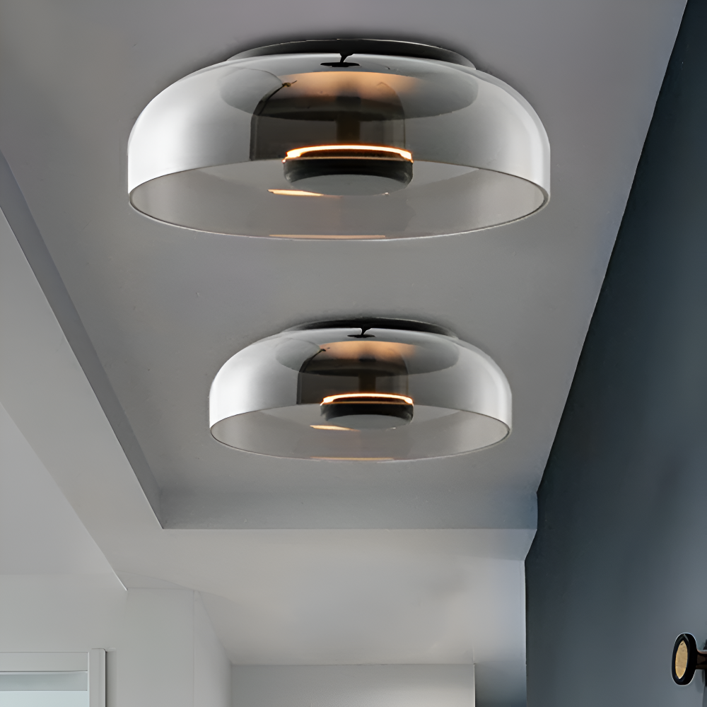 Scandinavisch Plafondlamp | Moderne Glazen LED Plafondlamp