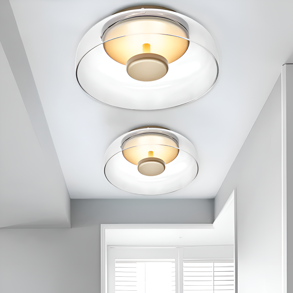 Scandinavisch Plafondlamp | Moderne Glazen LED Plafondlamp