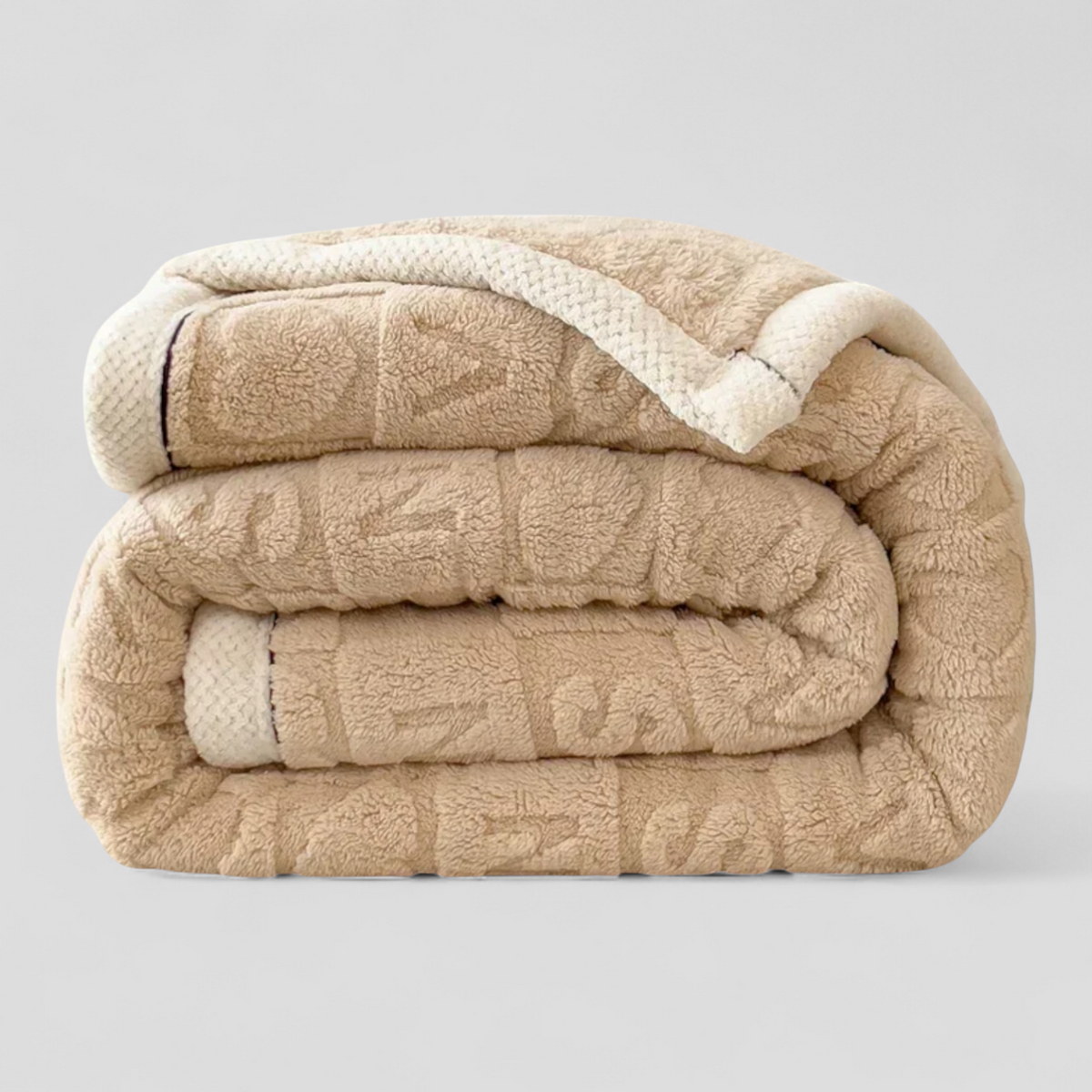 Gezellige Fleece Deken | Zachte Polyester Relaxatie- & Dutdeken