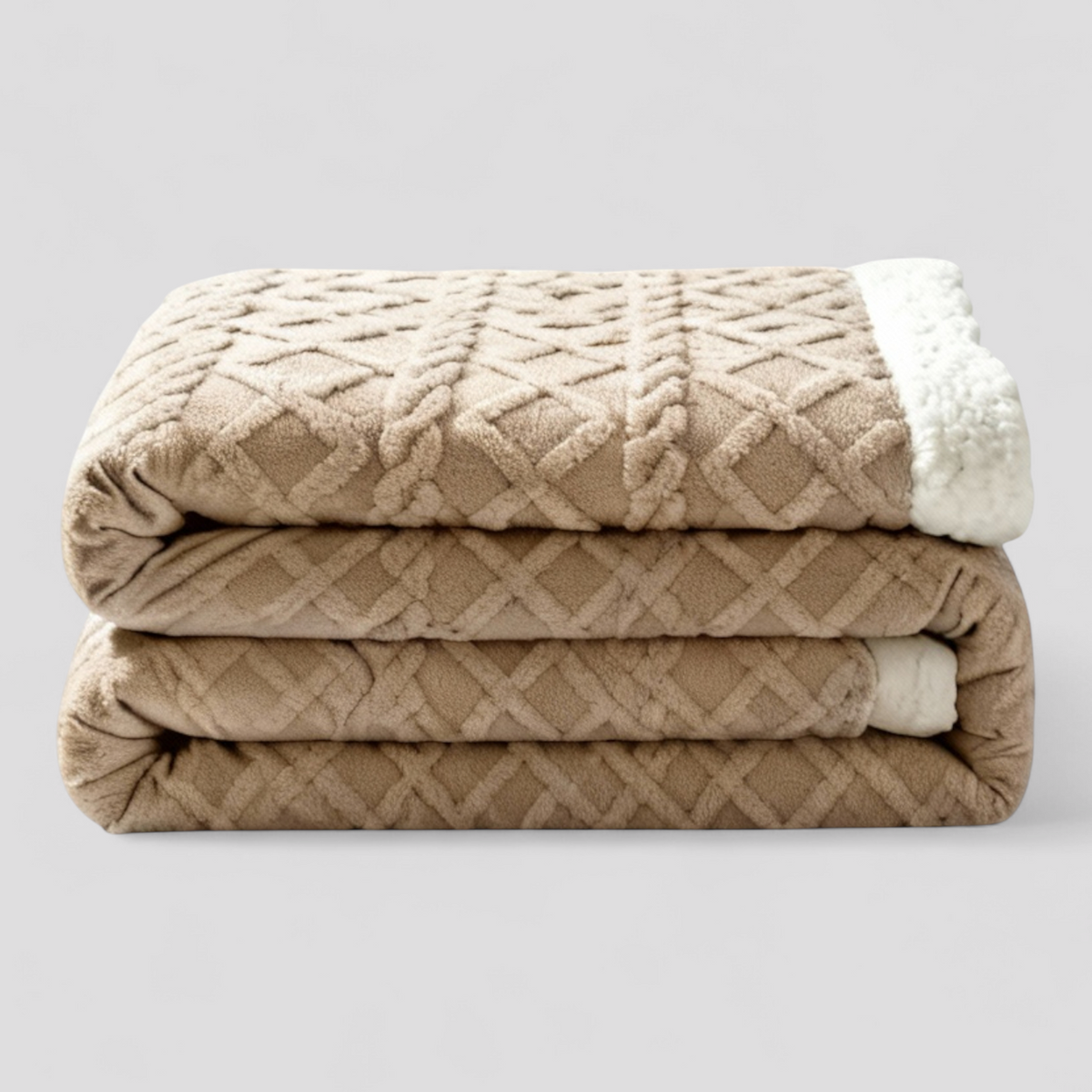 Verzwaringsdeken Van Jacquard 7kg | Zachte Comfortabele Slaapdeken