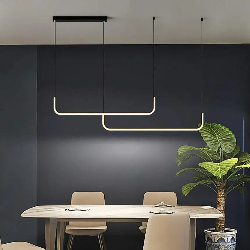 Zwarte Minimalistische Keukenhanglamp | Moderne Hanglamp