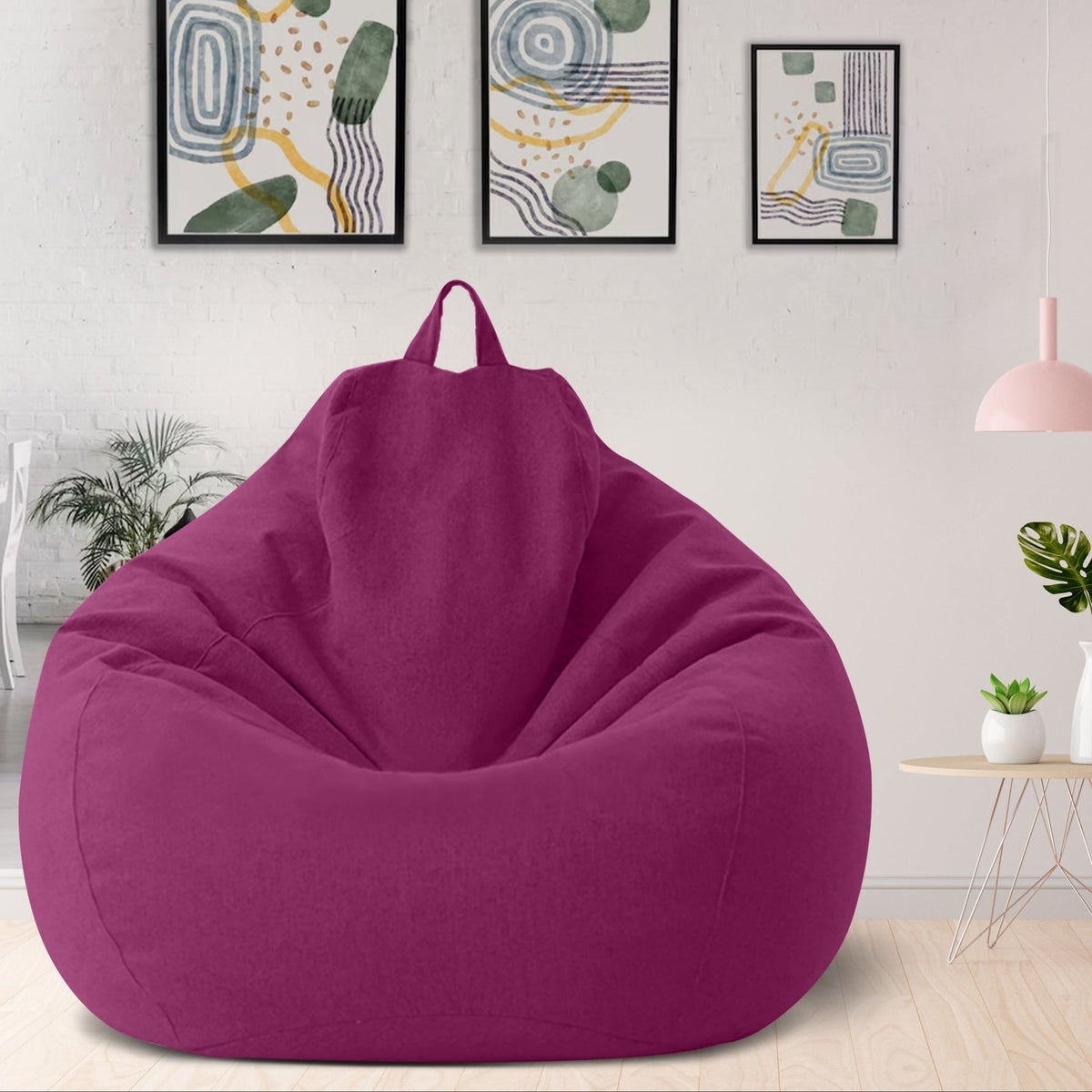 Ergonomische Zitzakhoes | Stijlvolle Polyester Hoes 80×90 & 100×120 cm