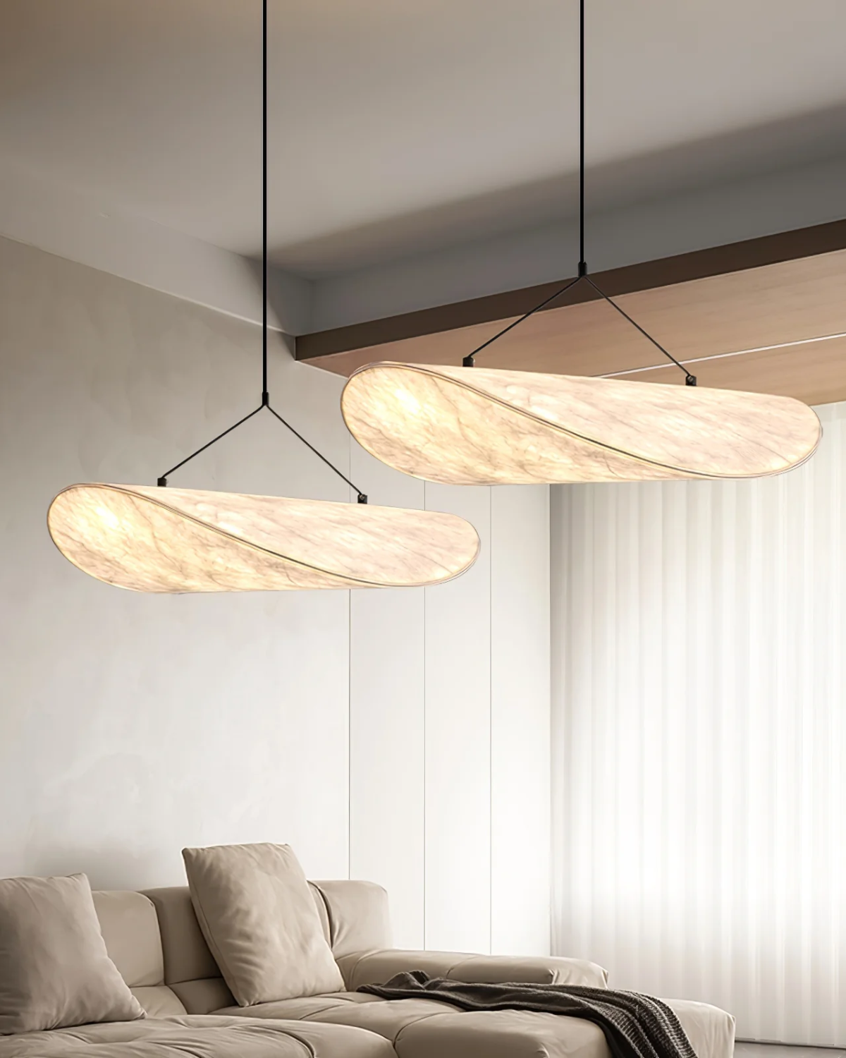 Japandi Hanglamp | Minimalistische Japans-Scandinavische Verlichting