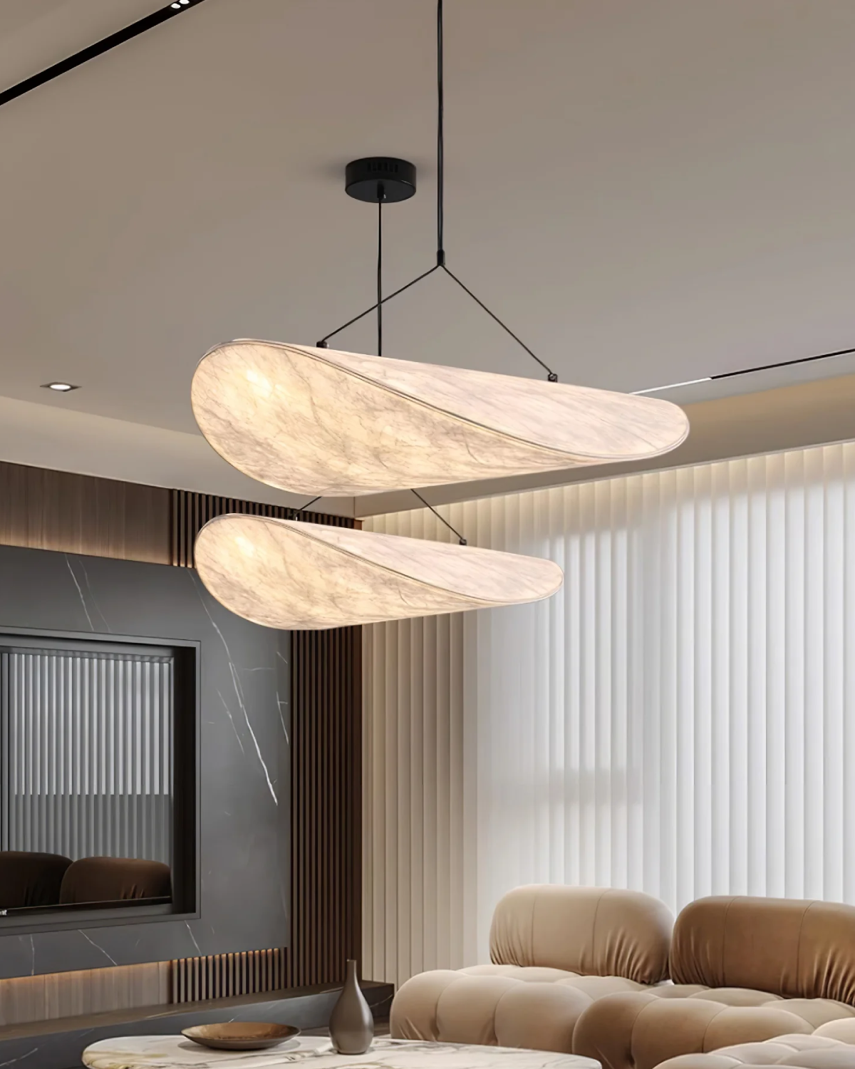 Japandi Hanglamp | Minimalistische Japans-Scandinavische Verlichting