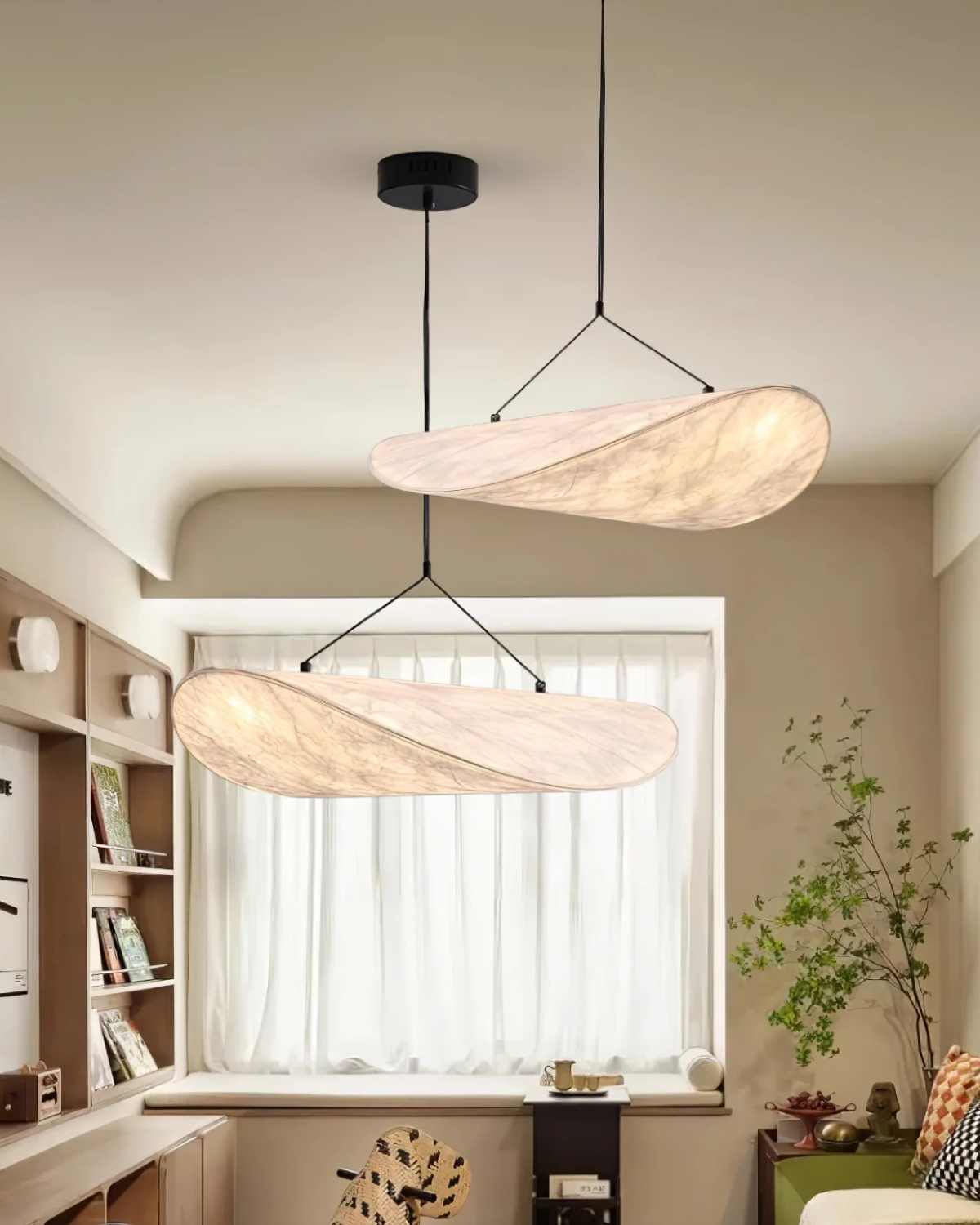 Japandi Hanglamp | Minimalistische Japans-Scandinavische Verlichting