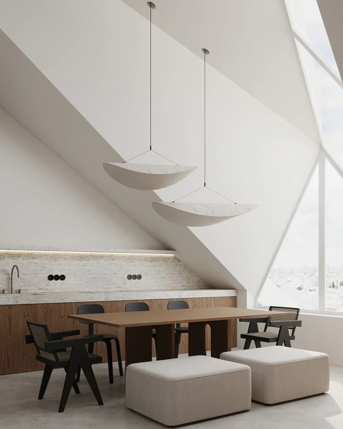 Japandi Hanglamp | Minimalistische Japans-Scandinavische Verlichting