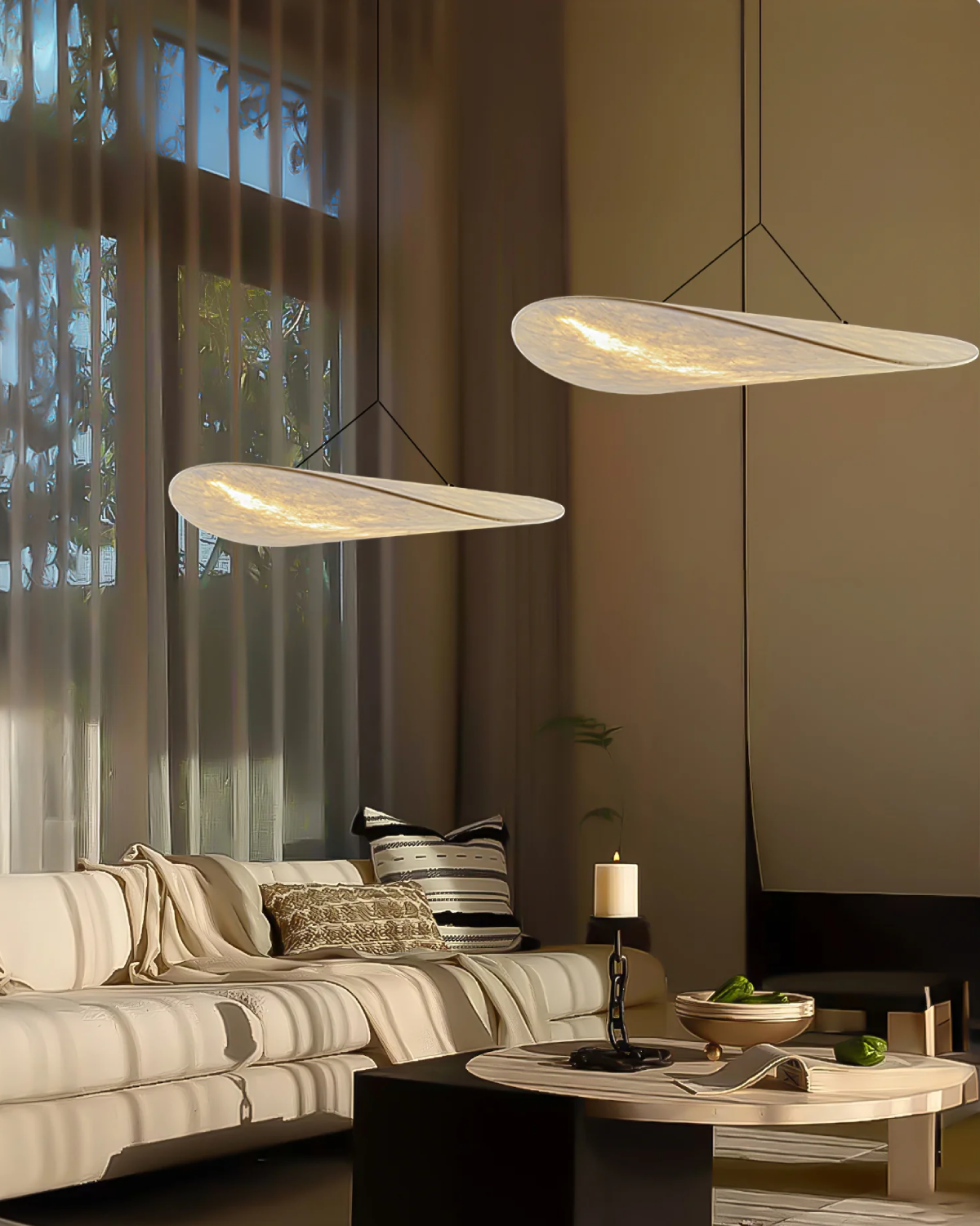 Japandi Hanglamp | Minimalistische Japans-Scandinavische Verlichting