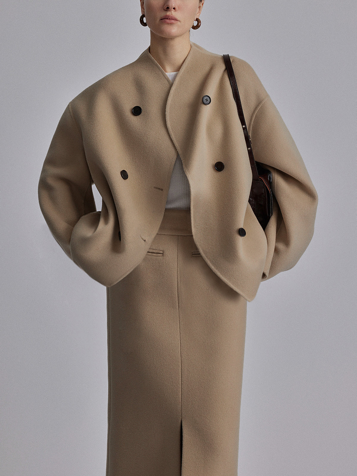 Trendy Tussenjas Voor Dames | Jas Met Knoopsluiting
