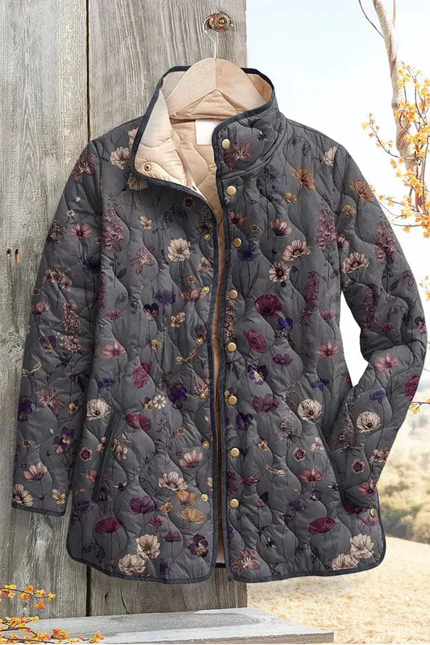 Dames Gewatteerde Winterjas | Warme Casual Jas Voor Dames