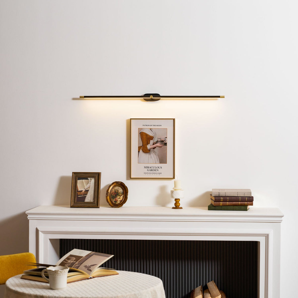 Minimalistische Oplaadbare Wandlamp | Draadloze LED Spiegelverlichting
