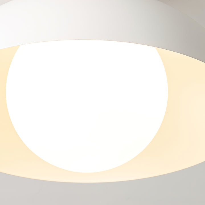 Modern Minimalist Semi-Flush Ceiling Lamp