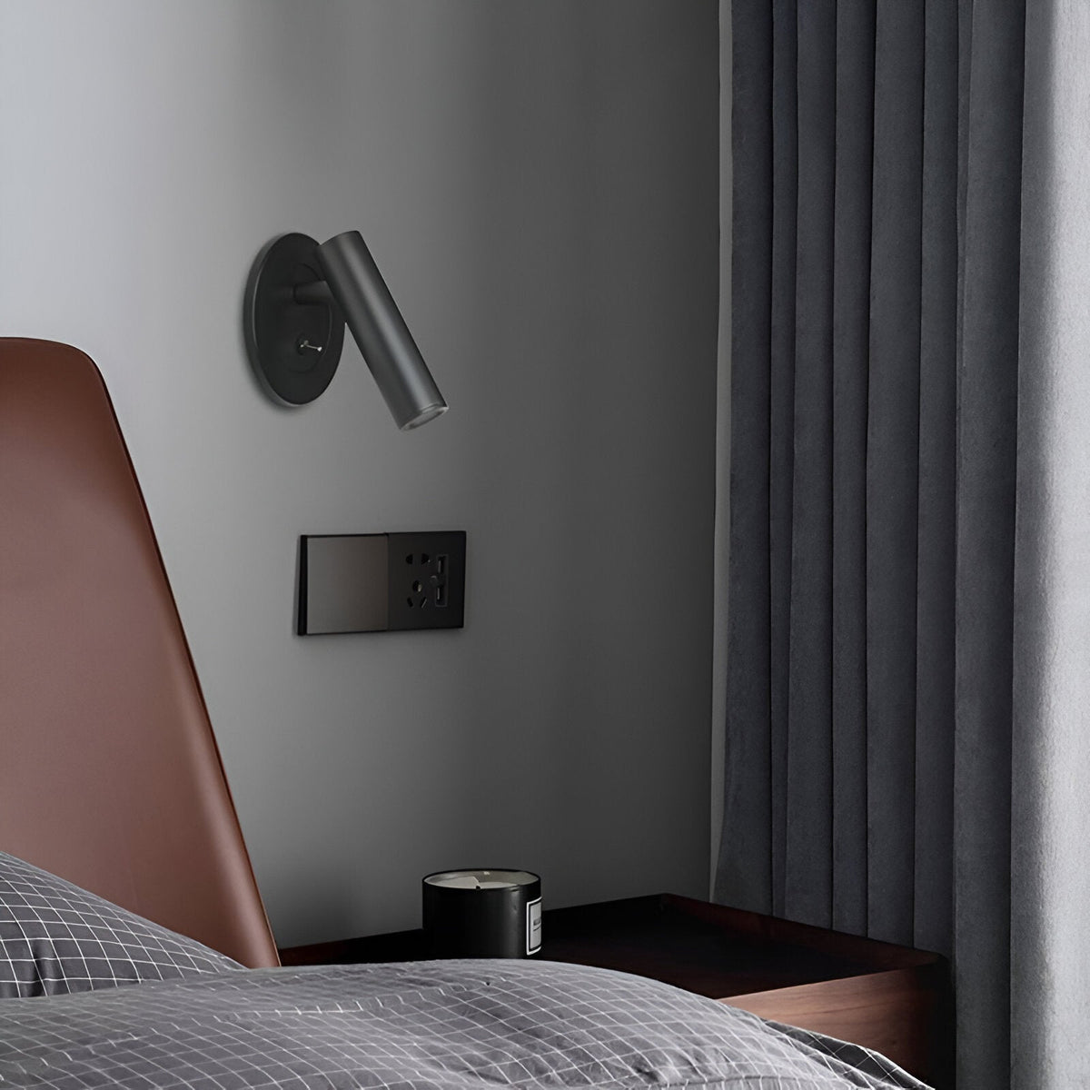 Nordic Aluminium Scottie LED Wandlamp | Verstelbare Leeslamp