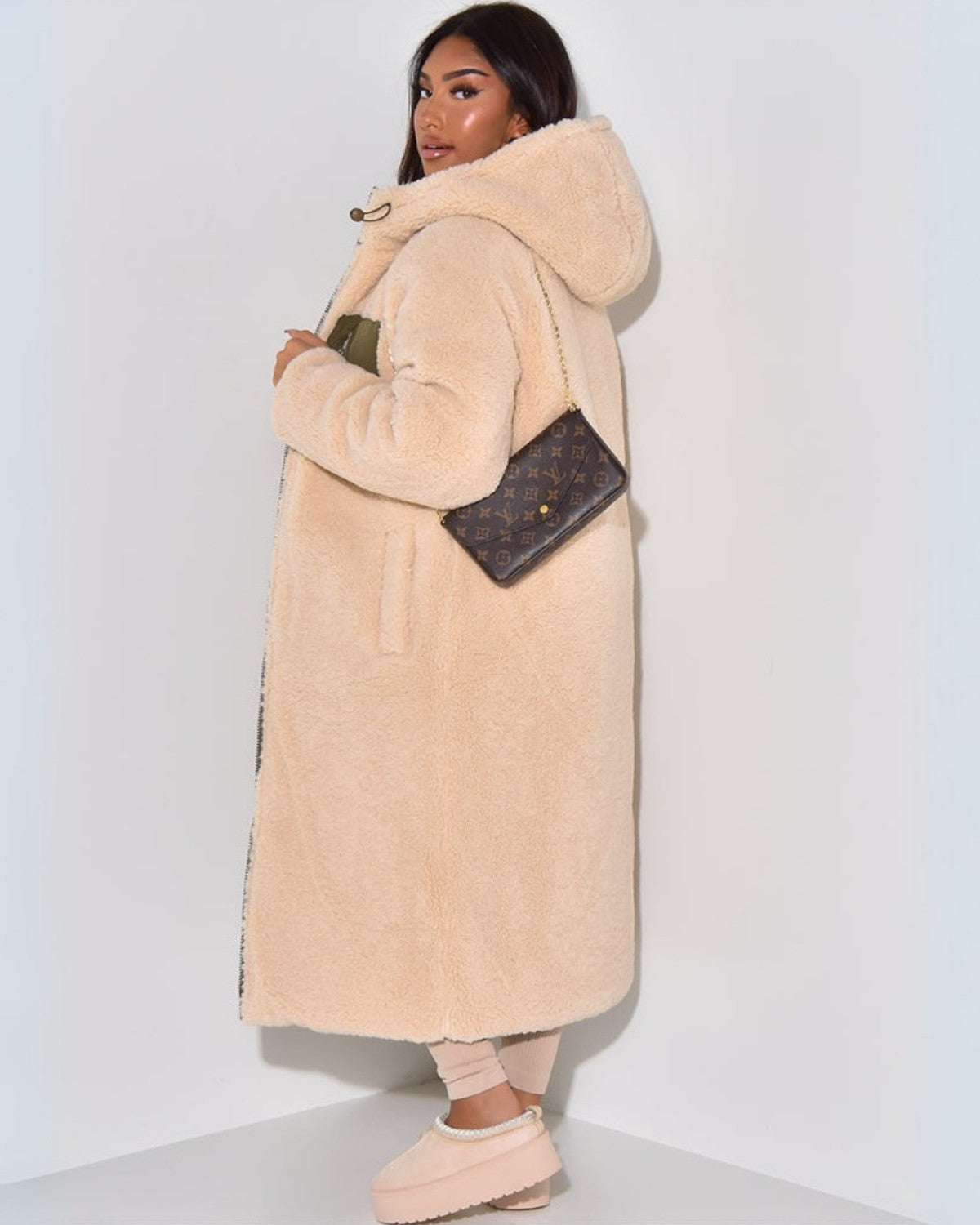 Omkeerbare Dames Winterjas | Lange Elegante Jas