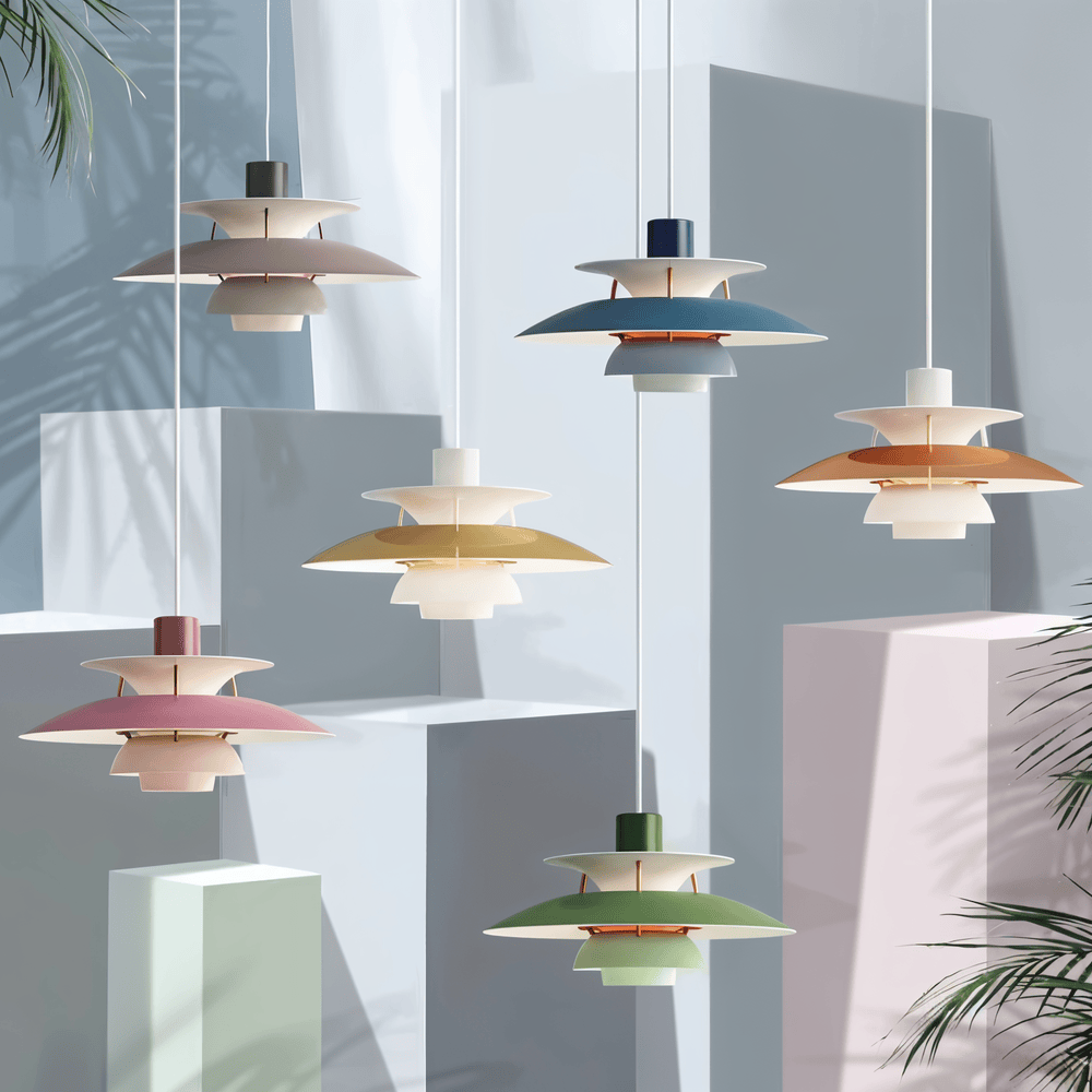 Scandinavische Plafond Hanglamp | Moderne Metalen E27 Lamp