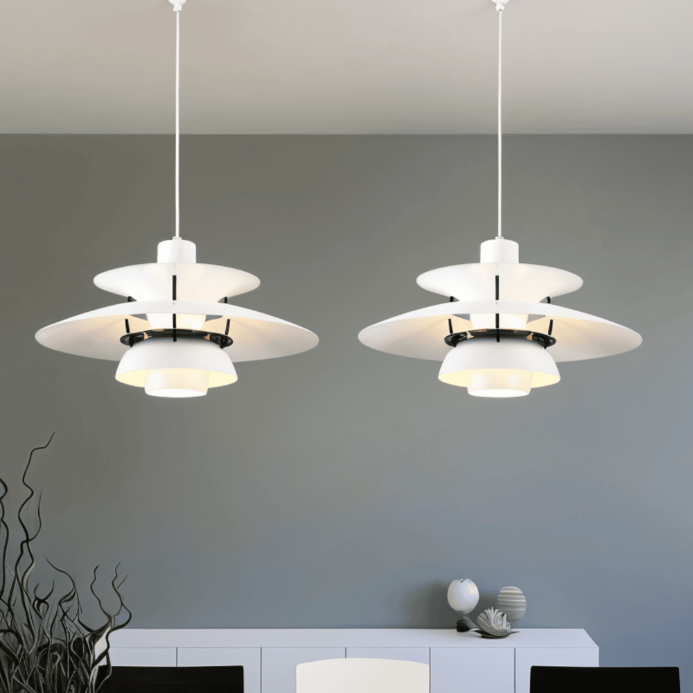 Scandinavische Plafond Hanglamp | Moderne Metalen E27 Lamp