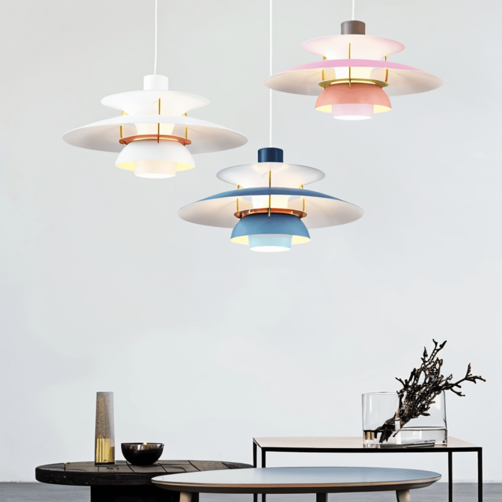 Scandinavische Plafond Hanglamp | Moderne Metalen E27 Lamp