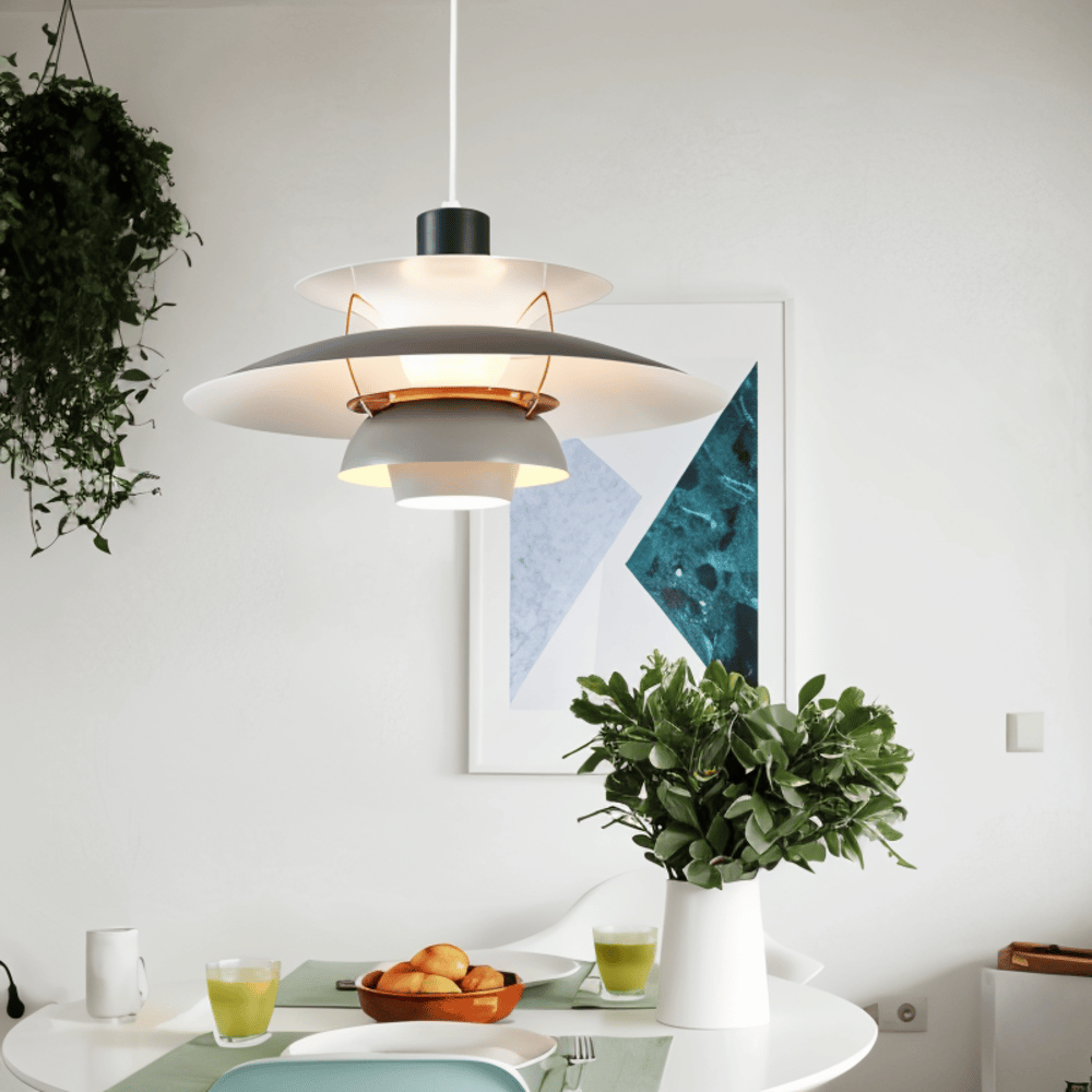 Scandinavische Plafond Hanglamp | Moderne Metalen E27 Lamp