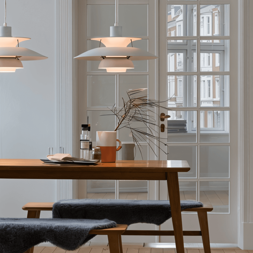 Scandinavische Plafond Hanglamp | Moderne Metalen E27 Lamp