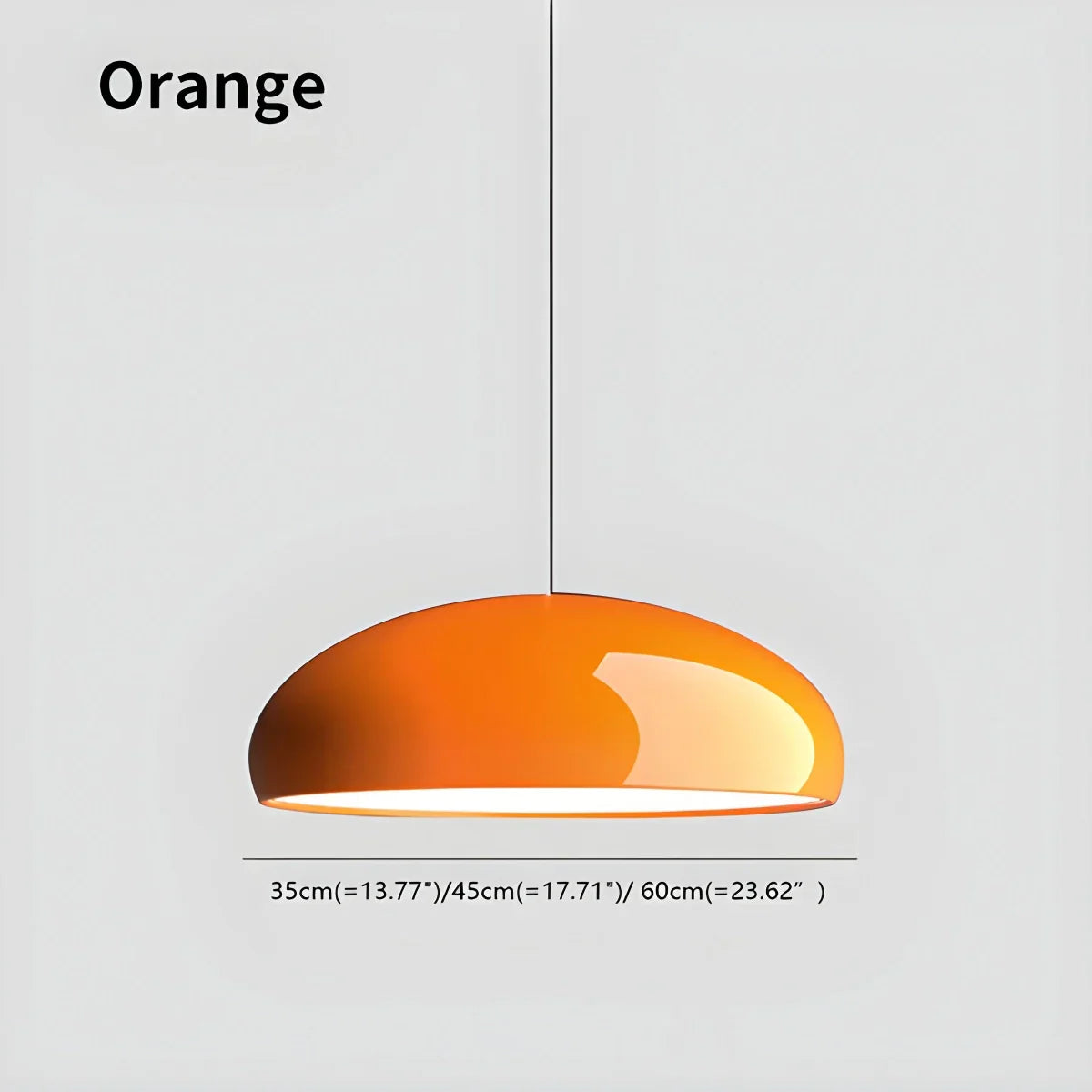 Lámpara colgante moderna con iluminación LED tricolor