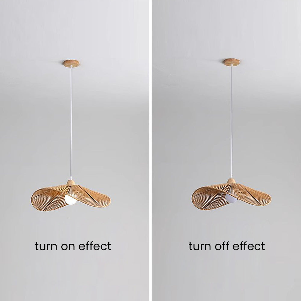 Suspension en Rotin – Naturelle et Minimaliste