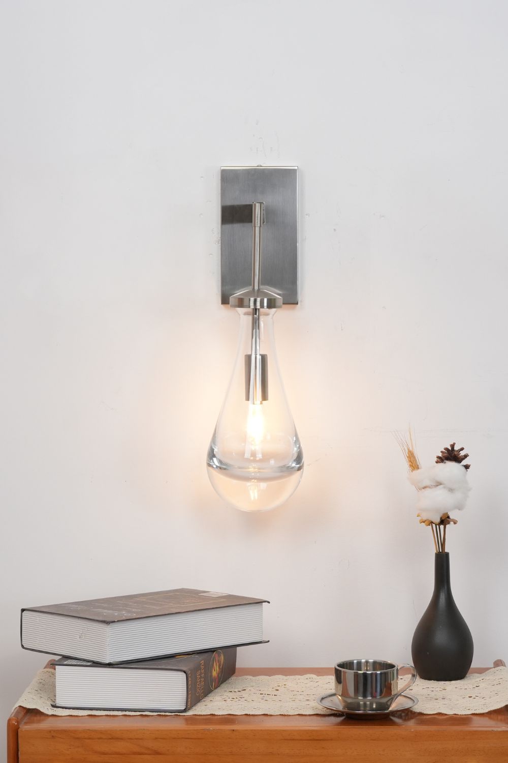 Rain Wandlamp | Kristallen E14 Wandlamp Voor Binnen