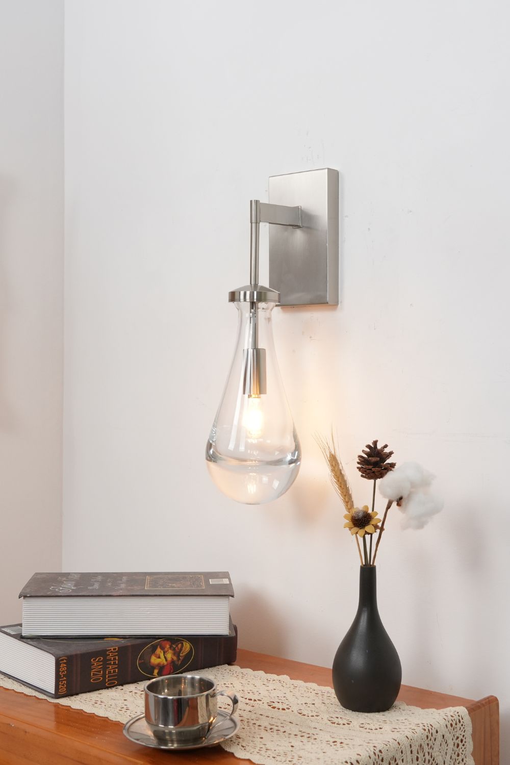 Rain Wandlamp | Kristallen E14 Wandlamp Voor Binnen