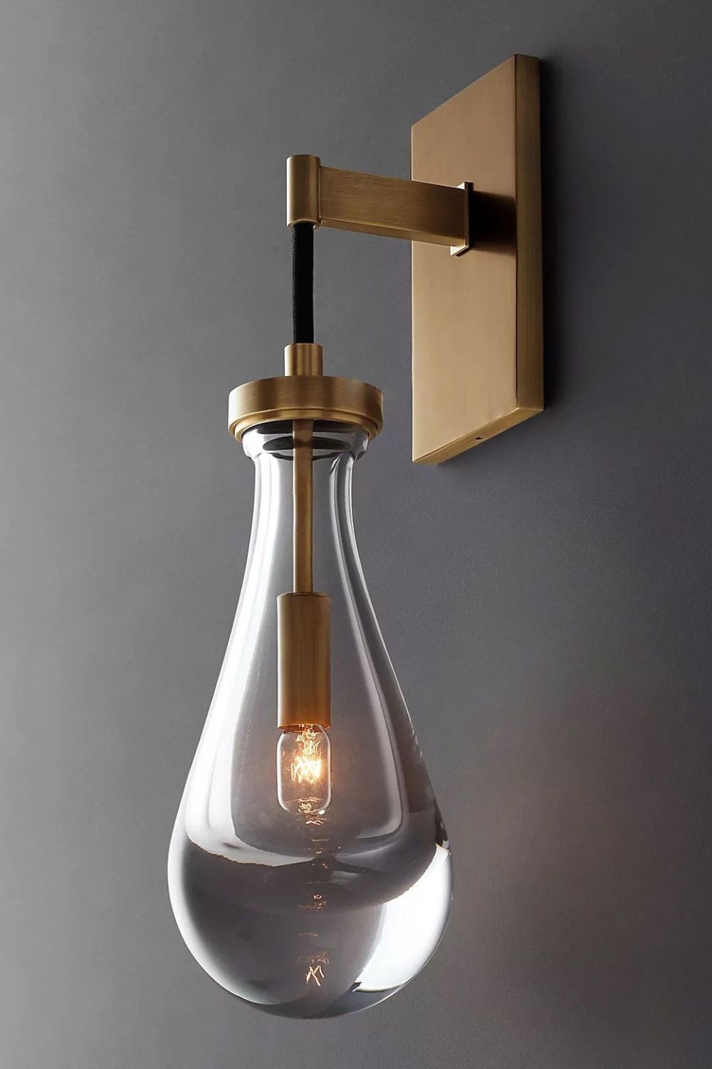 Rain Wandlamp | Kristallen E14 Wandlamp Voor Binnen