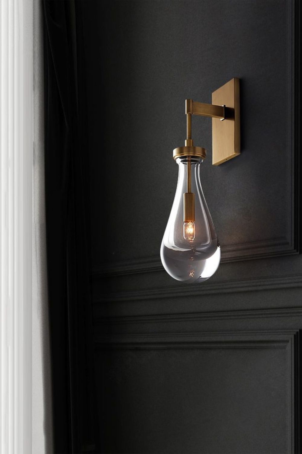 Rain Wandlamp | Kristallen E14 Wandlamp Voor Binnen