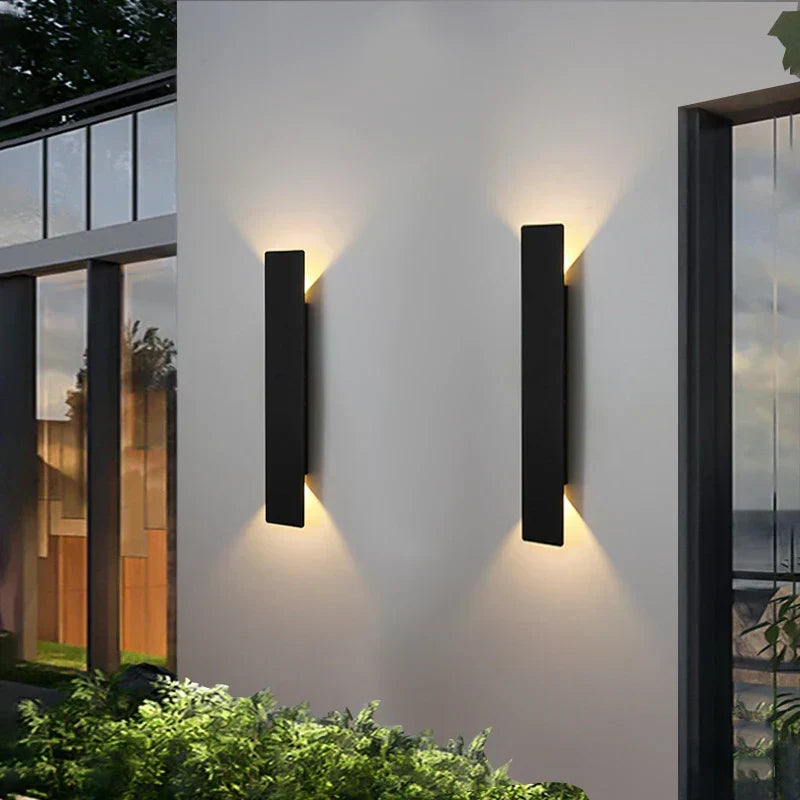 Lange LED Wandlamp | Minimalistische IP65 Buitenverlichting Voor Gang
